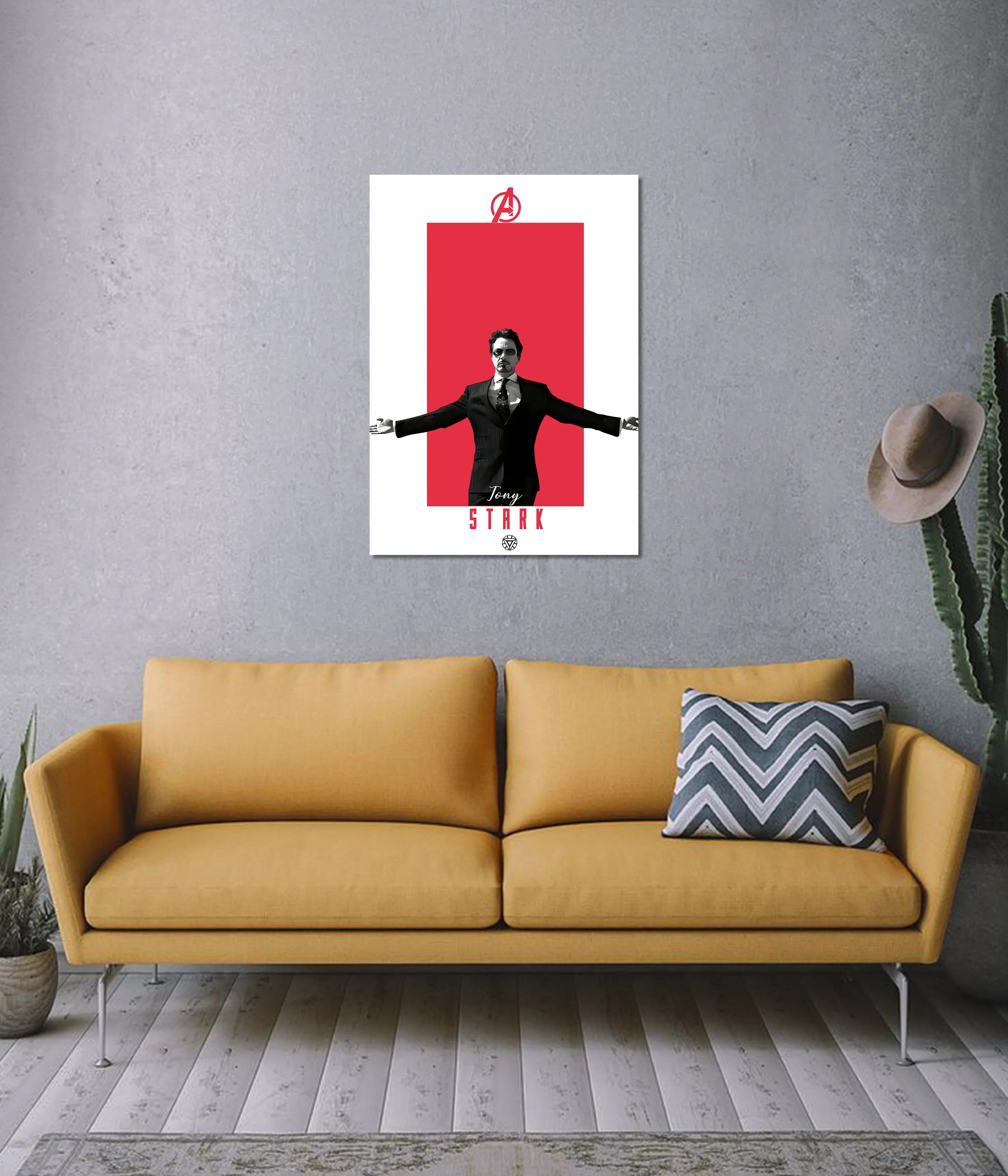 Tony Stark – Iron Man Minimalist Wall Poster