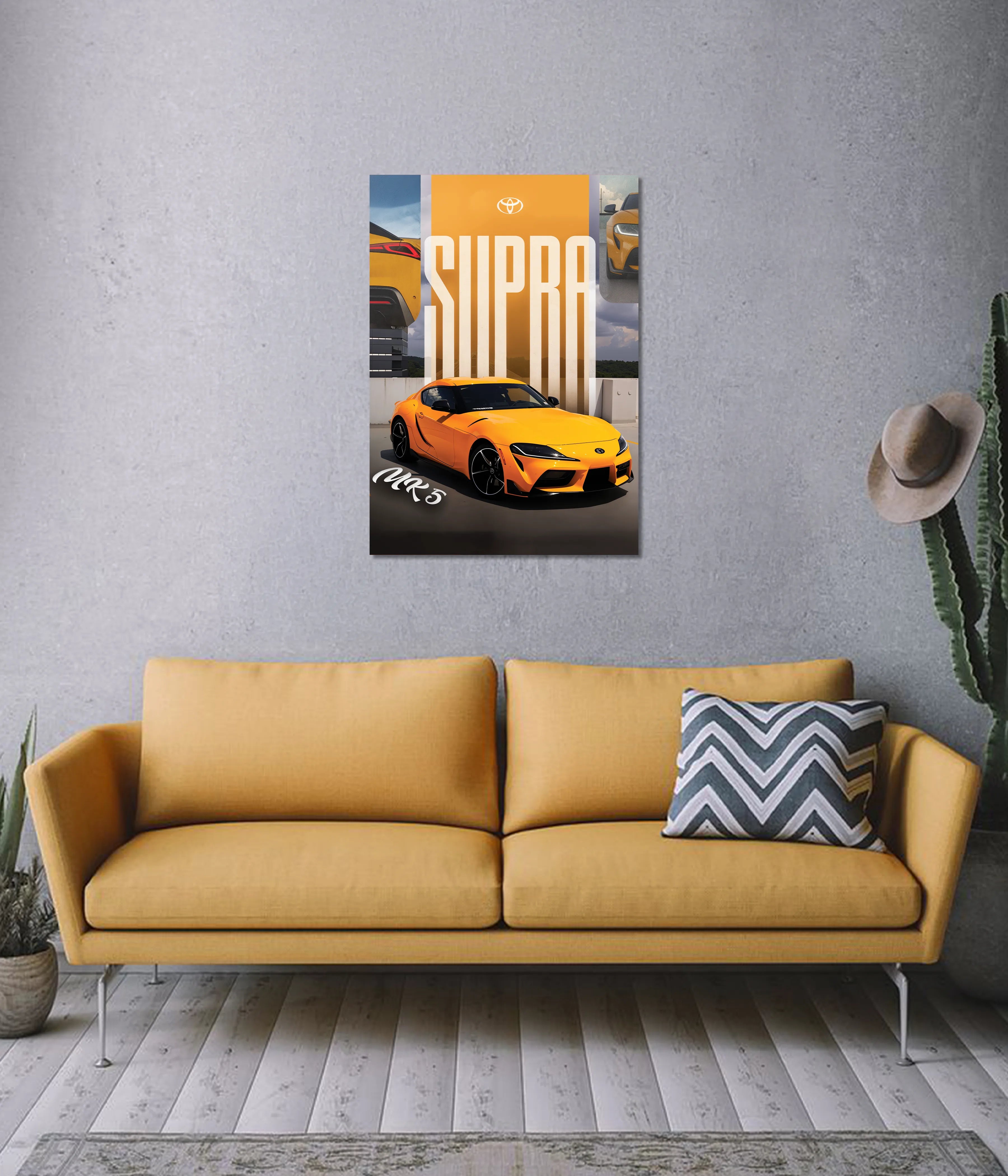 Toyota Supra MK5 Wall Poster