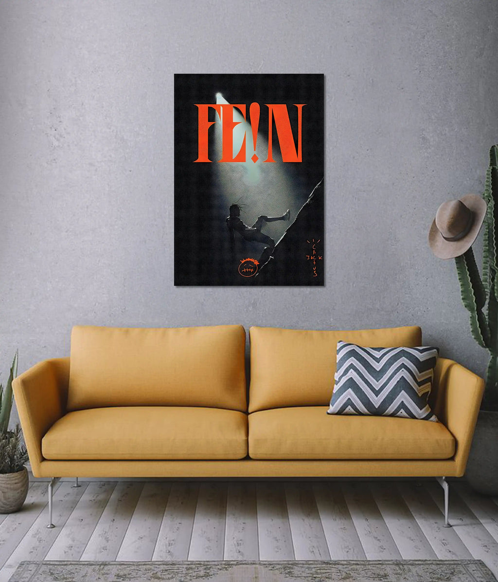 Travis Scott FE!N Wall Poster