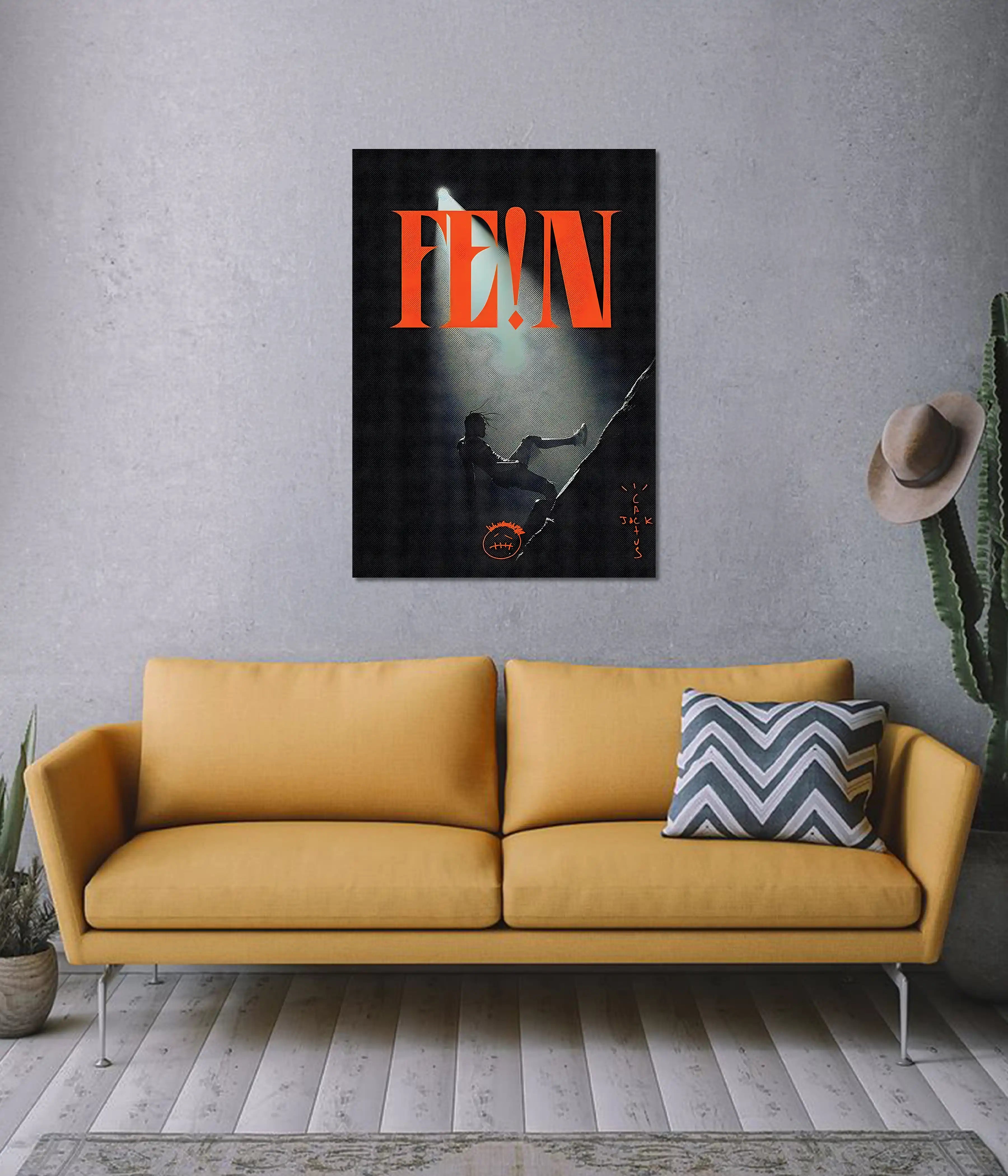 Travis Scott FE!N Wall Poster