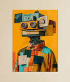 Urban Surrealism – Abstract Aesthetic Digital Wall Art Poster