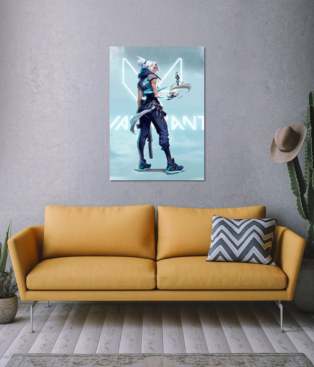 Valorant Jett Poster – Gaming Wall Art