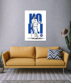Virat Kohli Test Series Wall Poster