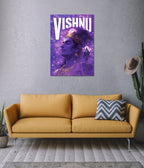 Vishnu – Preserver of the Universe Wall Poster
