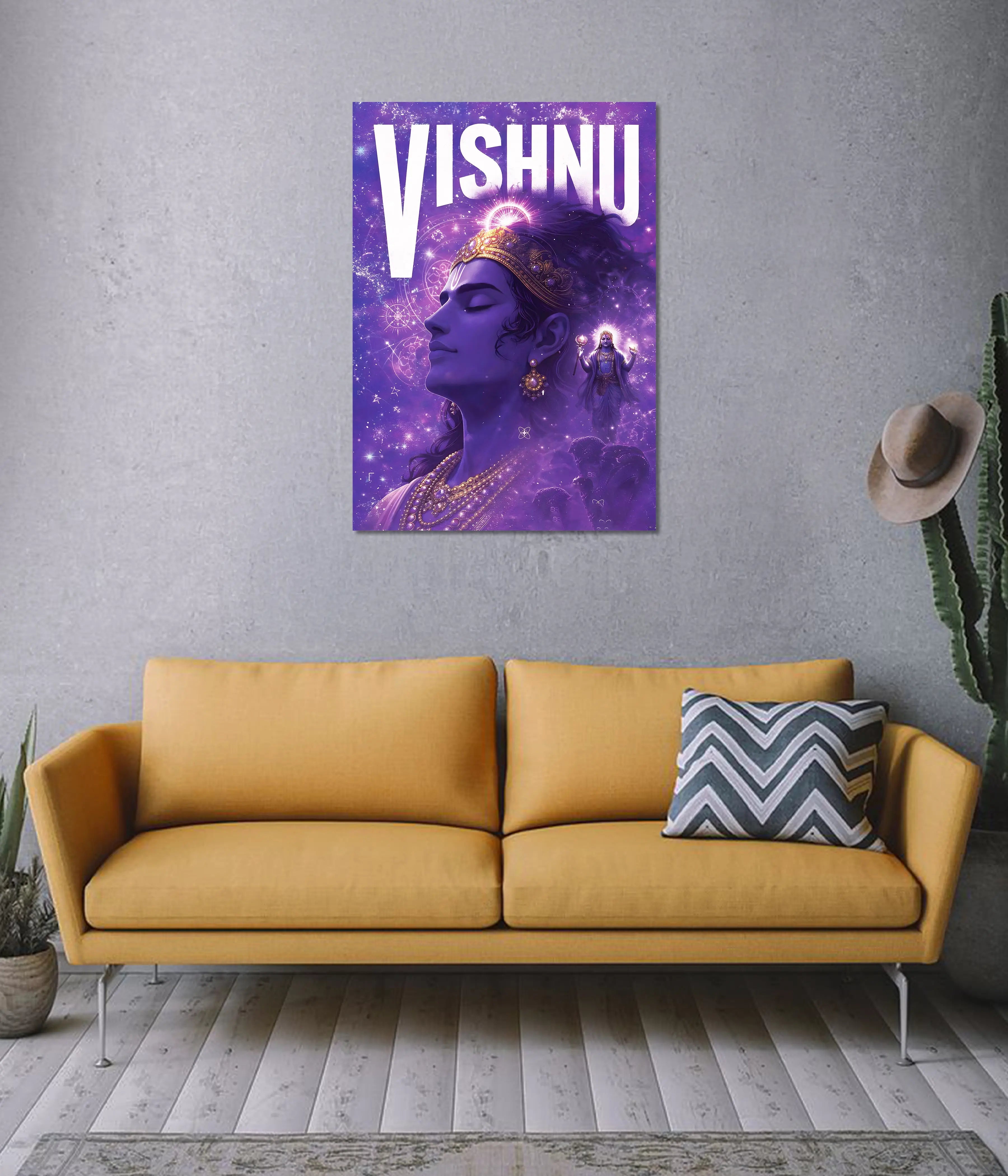 Vishnu – Preserver of the Universe Wall Poster