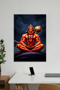 Vajra Hanuman | Lord Hanuman #01 | Devotional Poster
