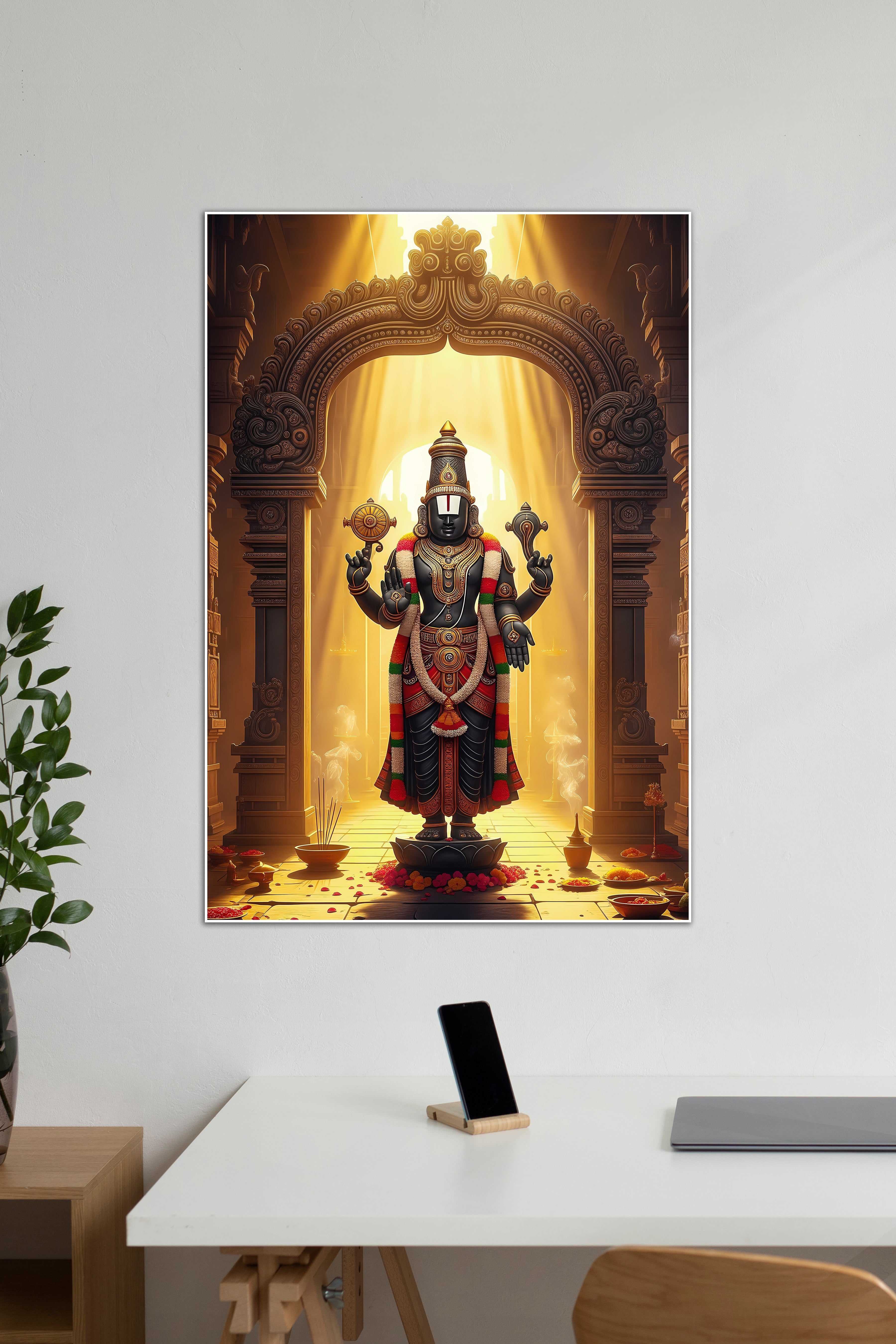 Sri Venkateswara | Lord Vishnu | Devotional Poster