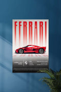 The Ferrari LaFerrari | SOLID CARS #01 | CAR POSTERS