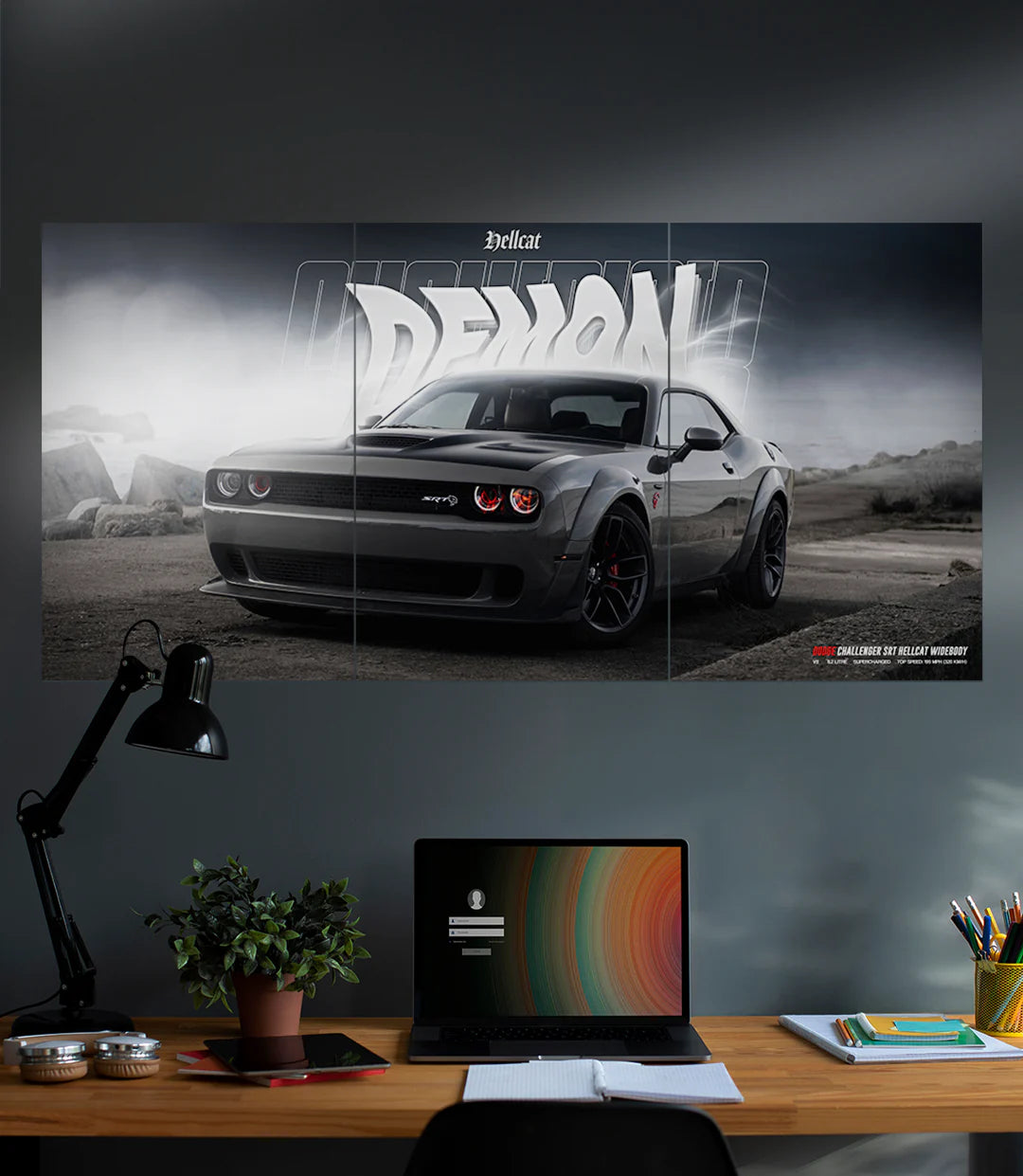 HELLCAT DODGE CHARGER SRT  | Car Set | 3 Piece Set