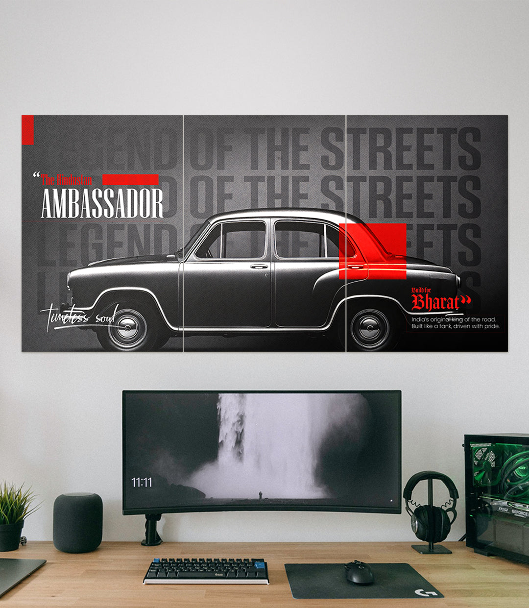 The Ambassador X Timeless Soul | Car Set | 3 Piece Set