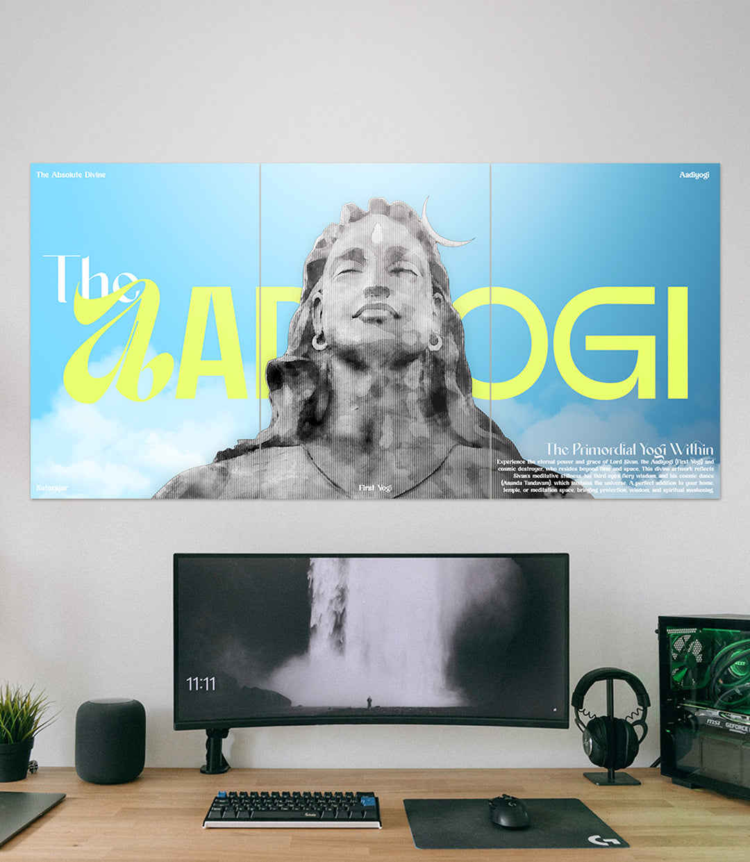 Lord Shiva | Devotional | 3 Piece Set