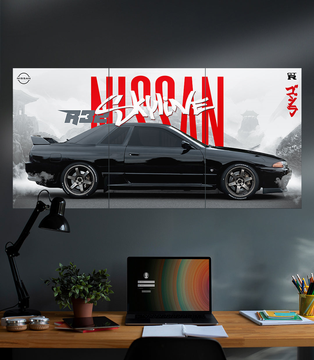 Nissan Skyline GTR R32  | Car Set | 3 Piece Set