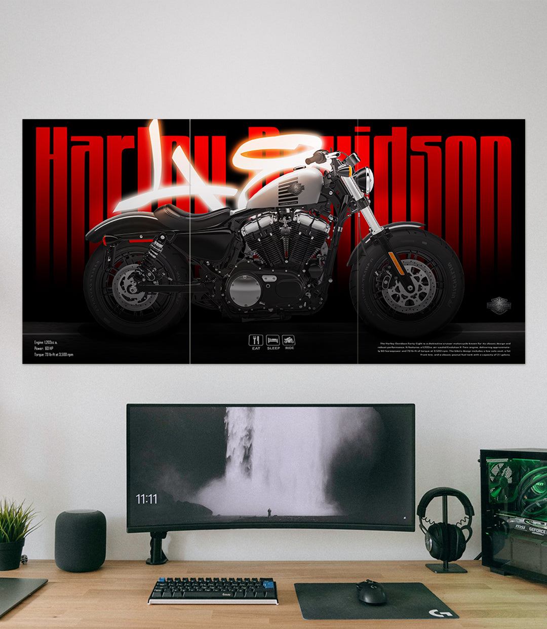 Harley Davidson | Bike Set | 3 Piece Set