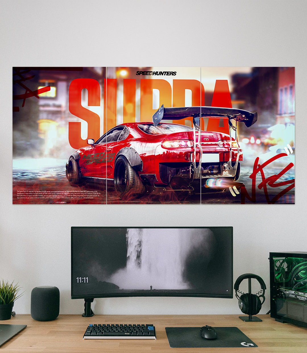 NFS x SUPRA #01 | Game Set | 3 Piece Set