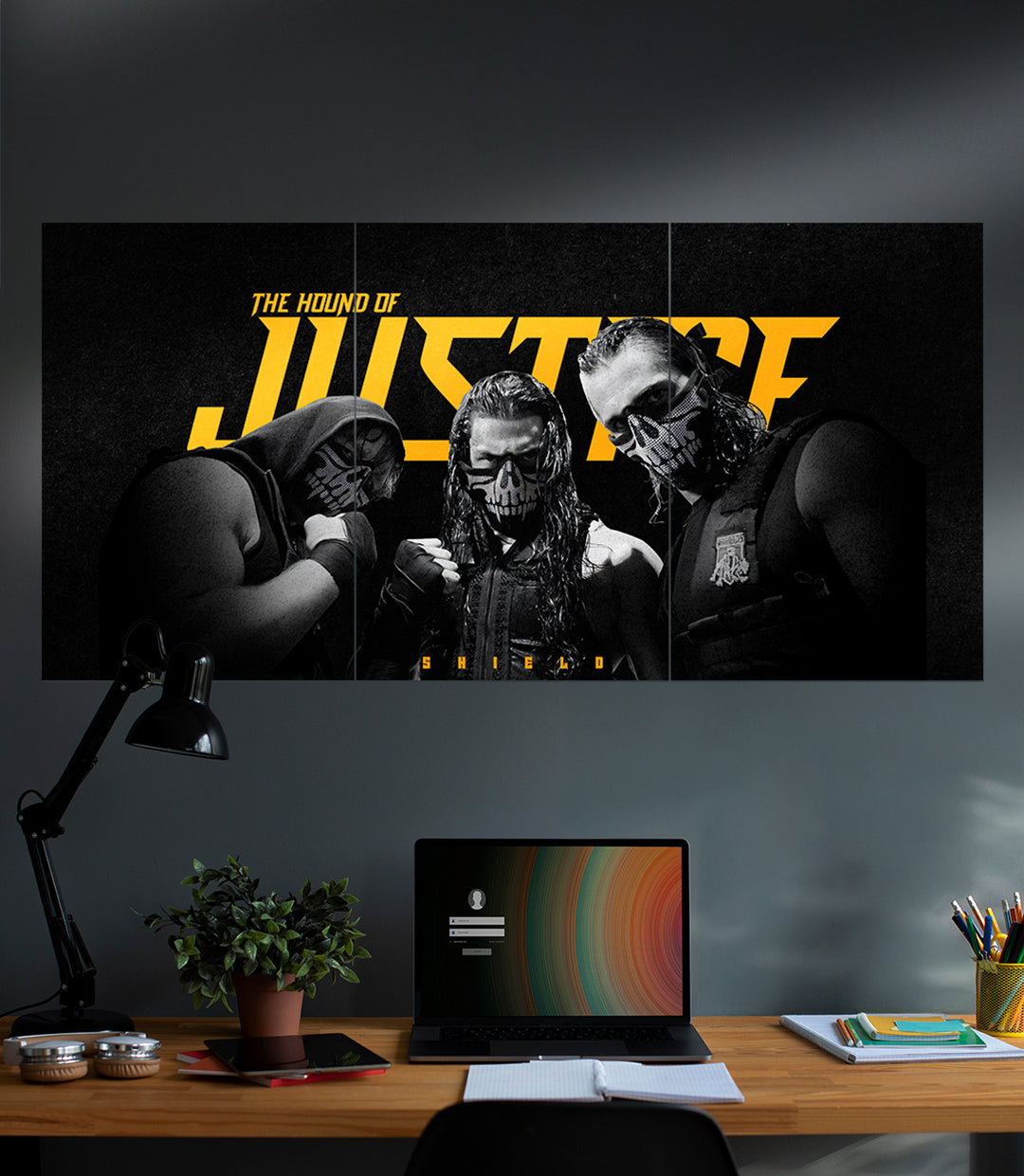 HOUND OF JUSTICE #01 | SHIELD SET | 3 Piece Set