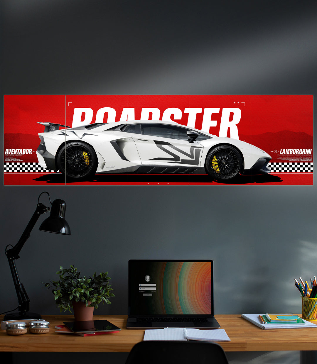Lamborghini Aventador SVJ Roadster #01 | CAR SET | 5 Piece Set