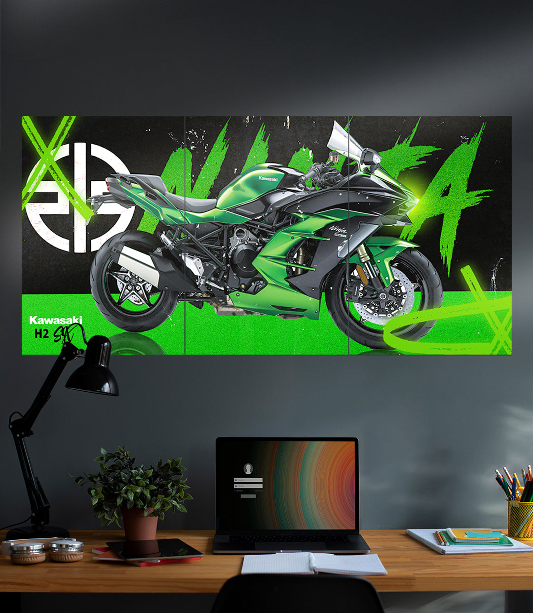 Kawasaki Ninja H2 SX | Bike Set | 3 Piece Set