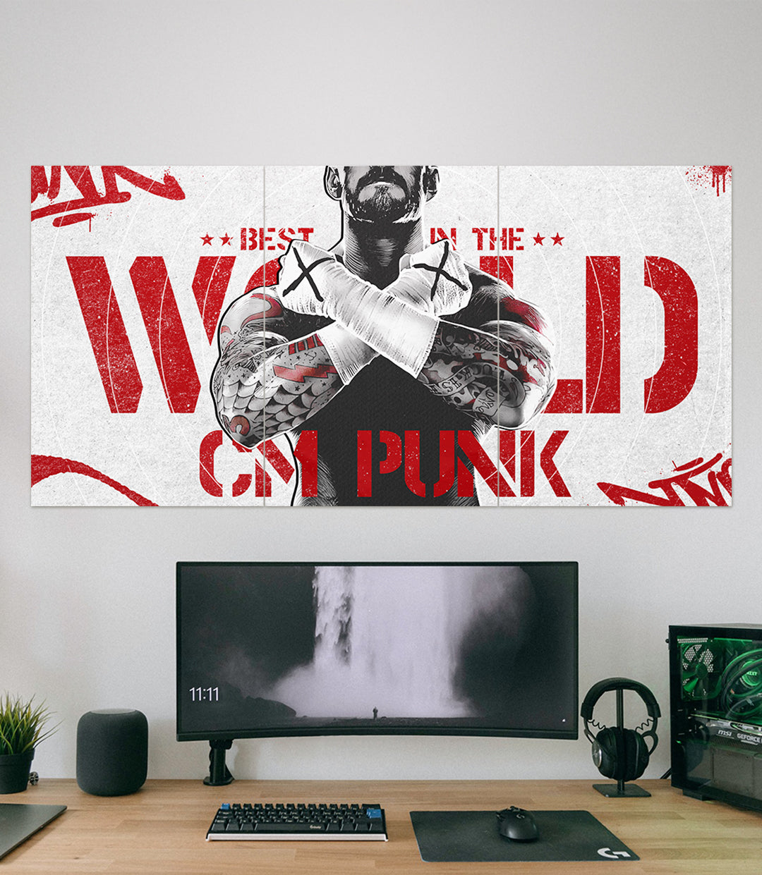 Best in the World | CM Punk #01 | 3 Piece Set