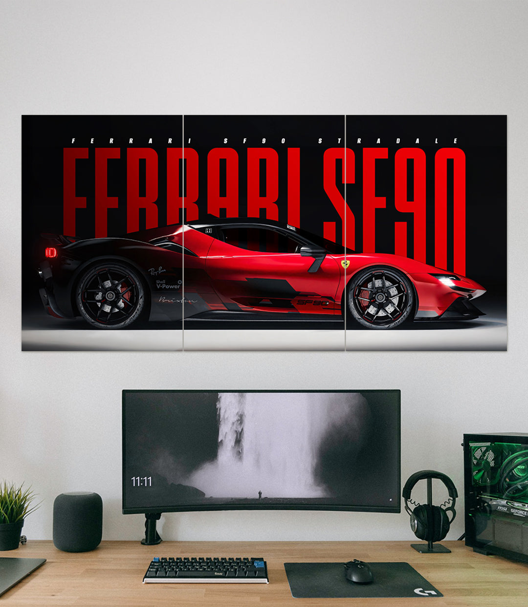 Ferrari SF90 Stradale | CAR SET | 3 Piece Set