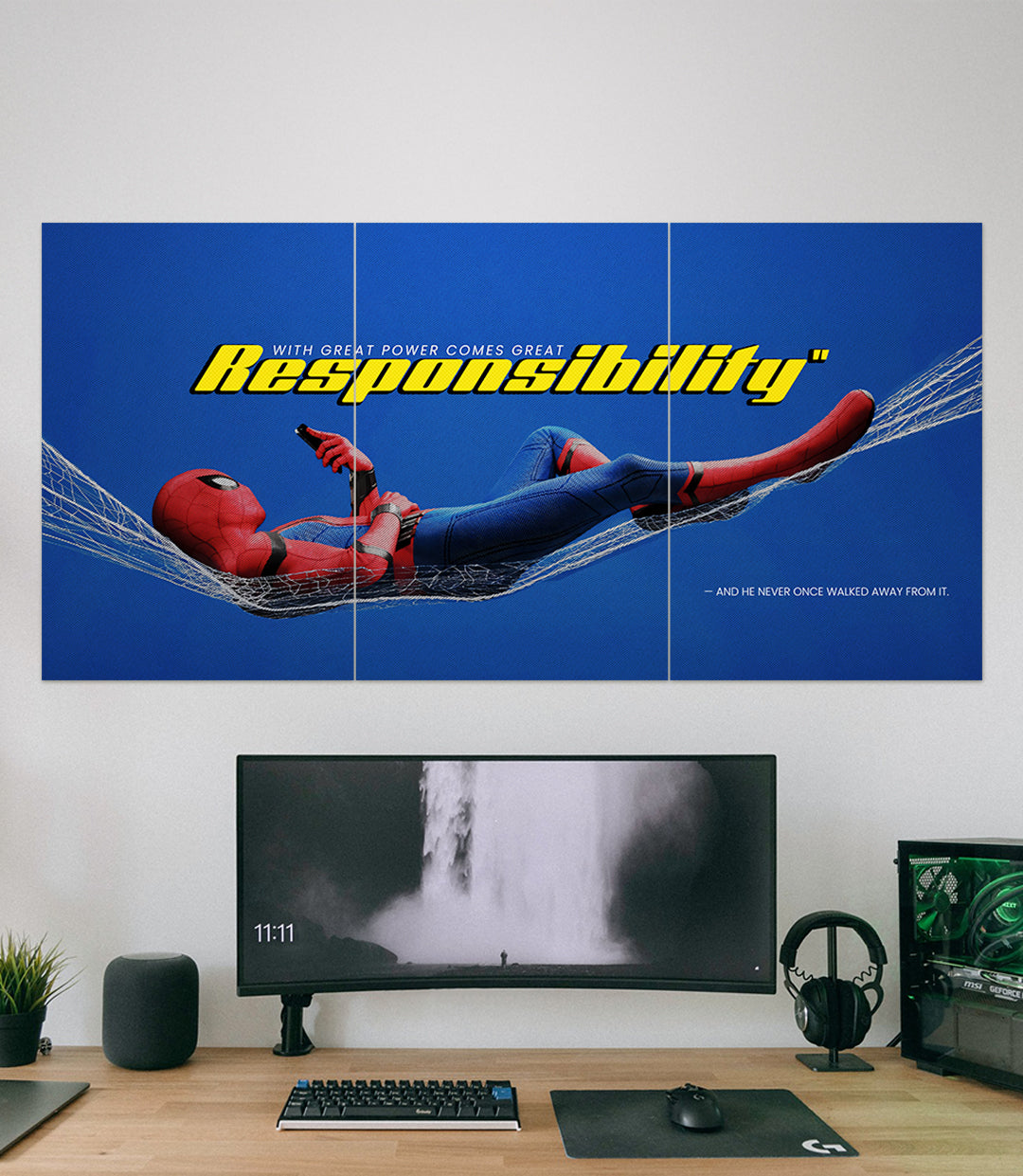 With great power comes great responsibility | 3 Piece Set