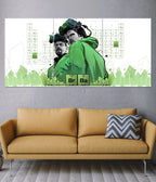 Walter & Jesse - Breaking Bad Split Poster
