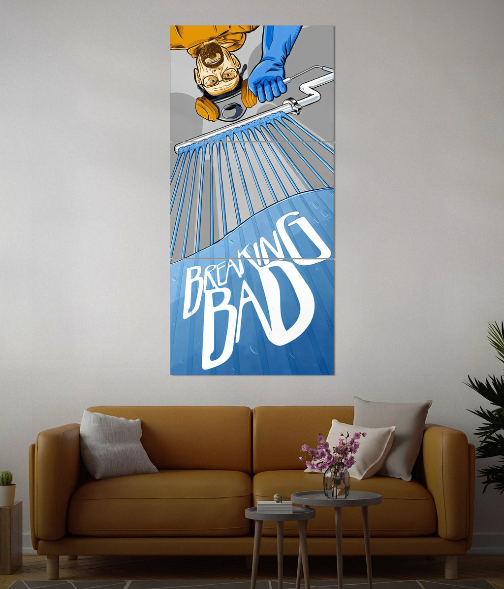 Walter White - Breaking Bad Split Poster