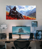 Warrior’s Solitude – Anime Split Wall Poster