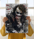 Welcome to My World - Joker Wall Poster