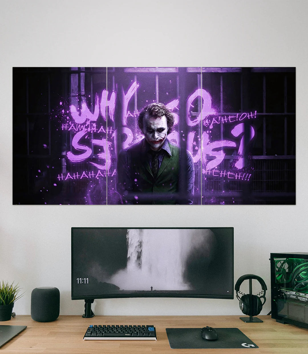 Why so serious | Joker | 3 Piece Set