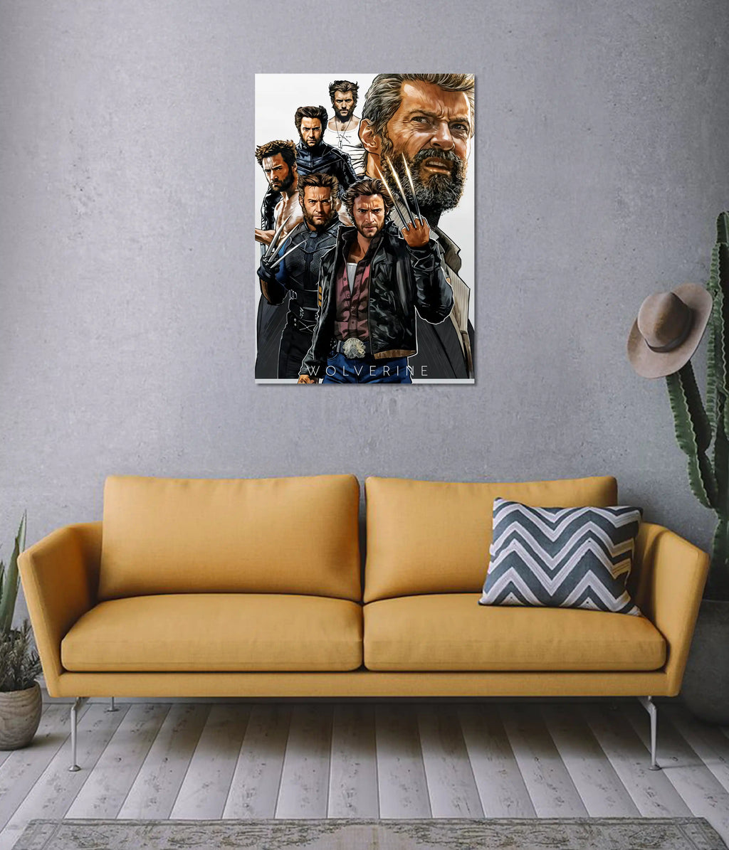 Wolverine Evolution Poster – Hugh Jackman