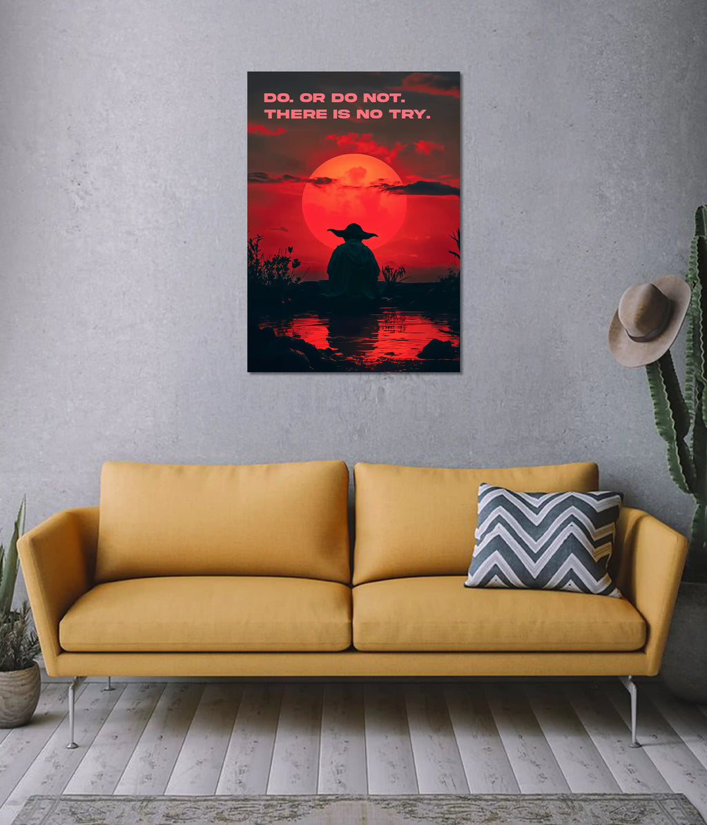 Yoda Motivation Quote Poster – Do or Do Not
