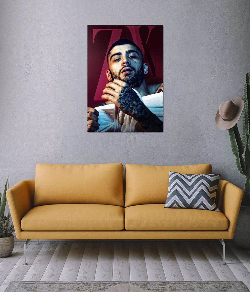 Zayn Malik – Raw Elegance Wall Poster