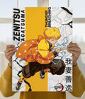 Zenitsu Agatsuma Thunder Breathing Demon Slayer Poster Main Image - Everanta