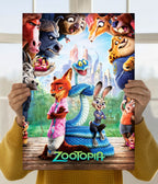 Zootopia Animated Adventure Movie Wall Poster Main Image - Everanta