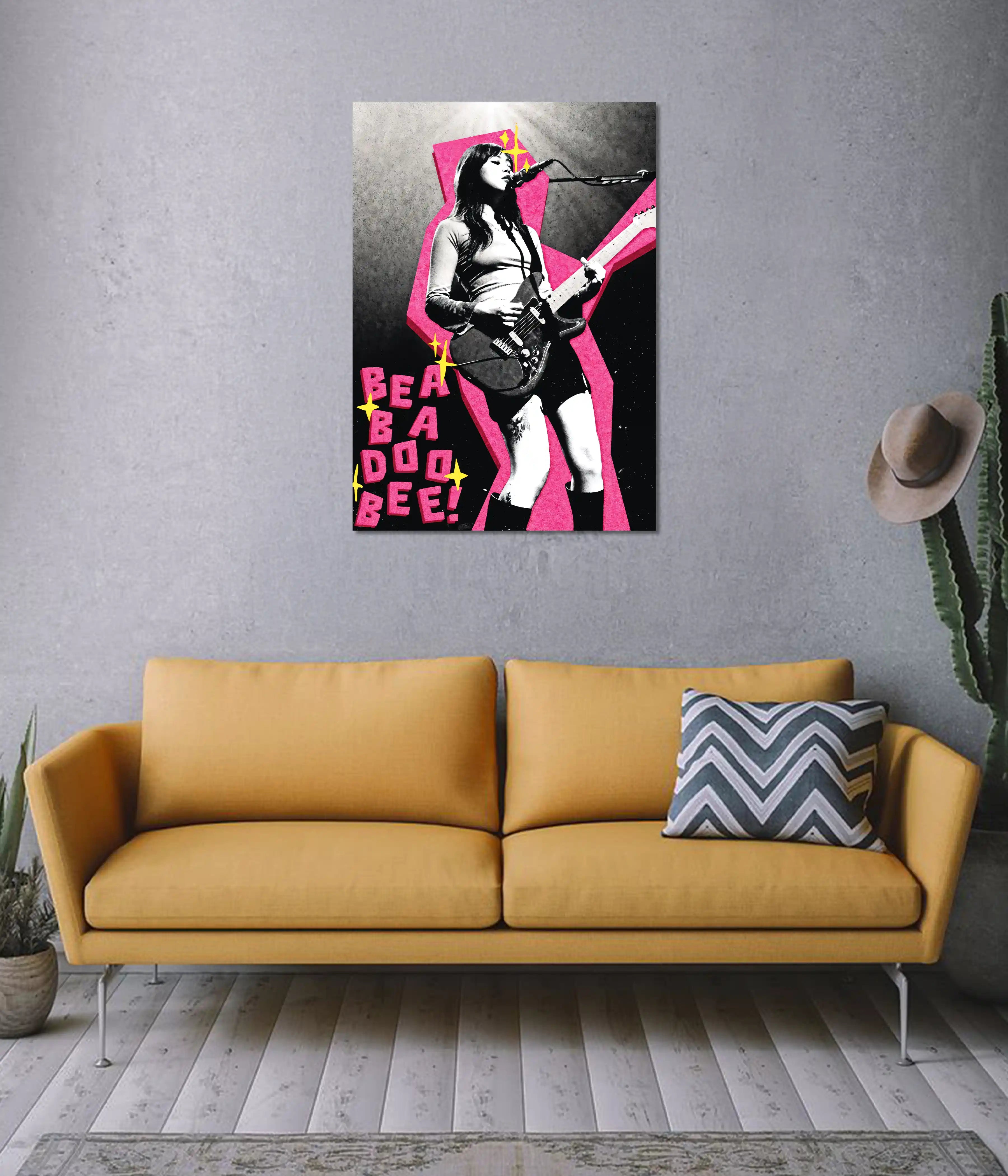 beabadoobee Rock Aesthetic Wall Poster