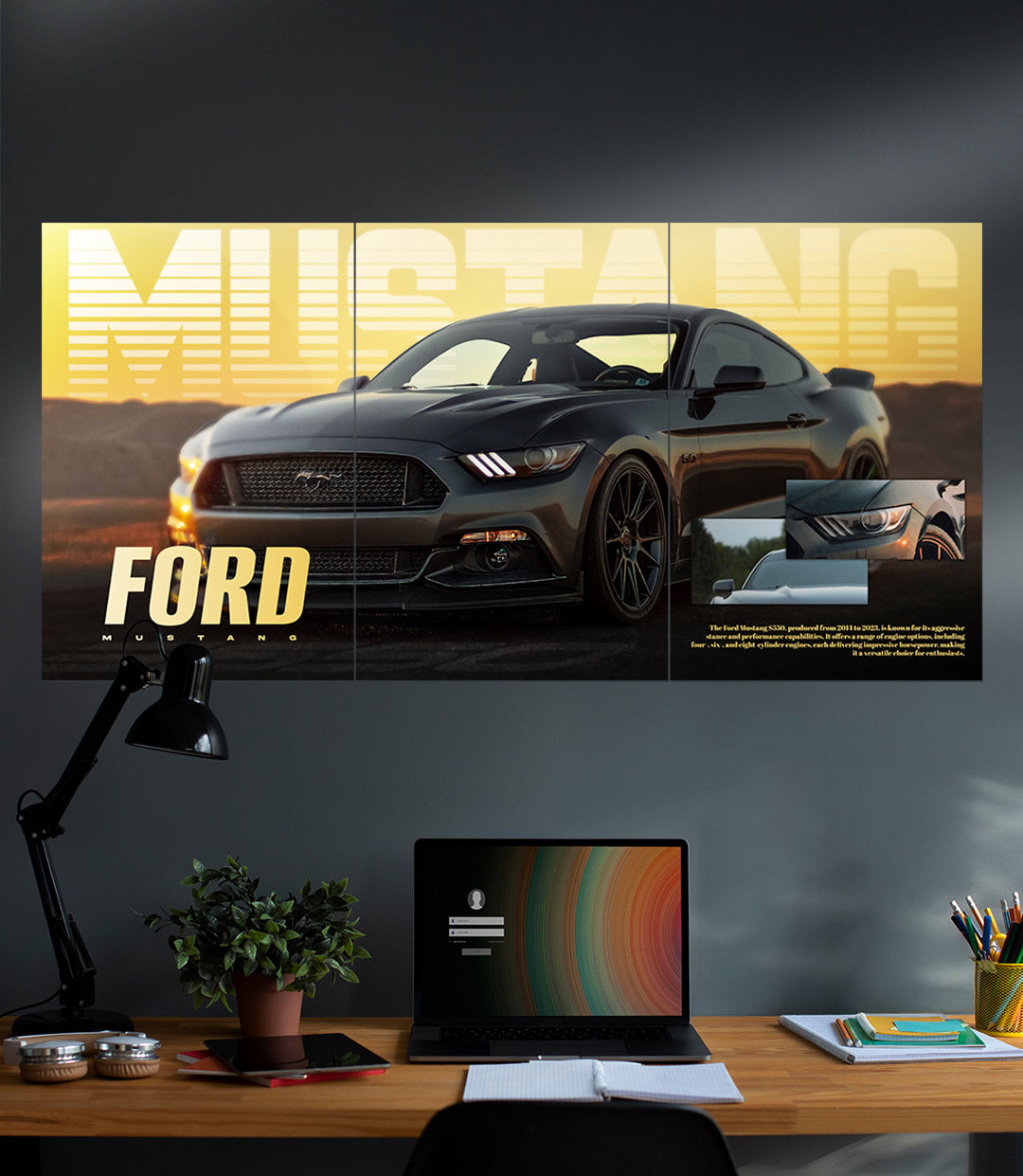 FORD MUSTANG #01 | Car Set | 3 Piece Set