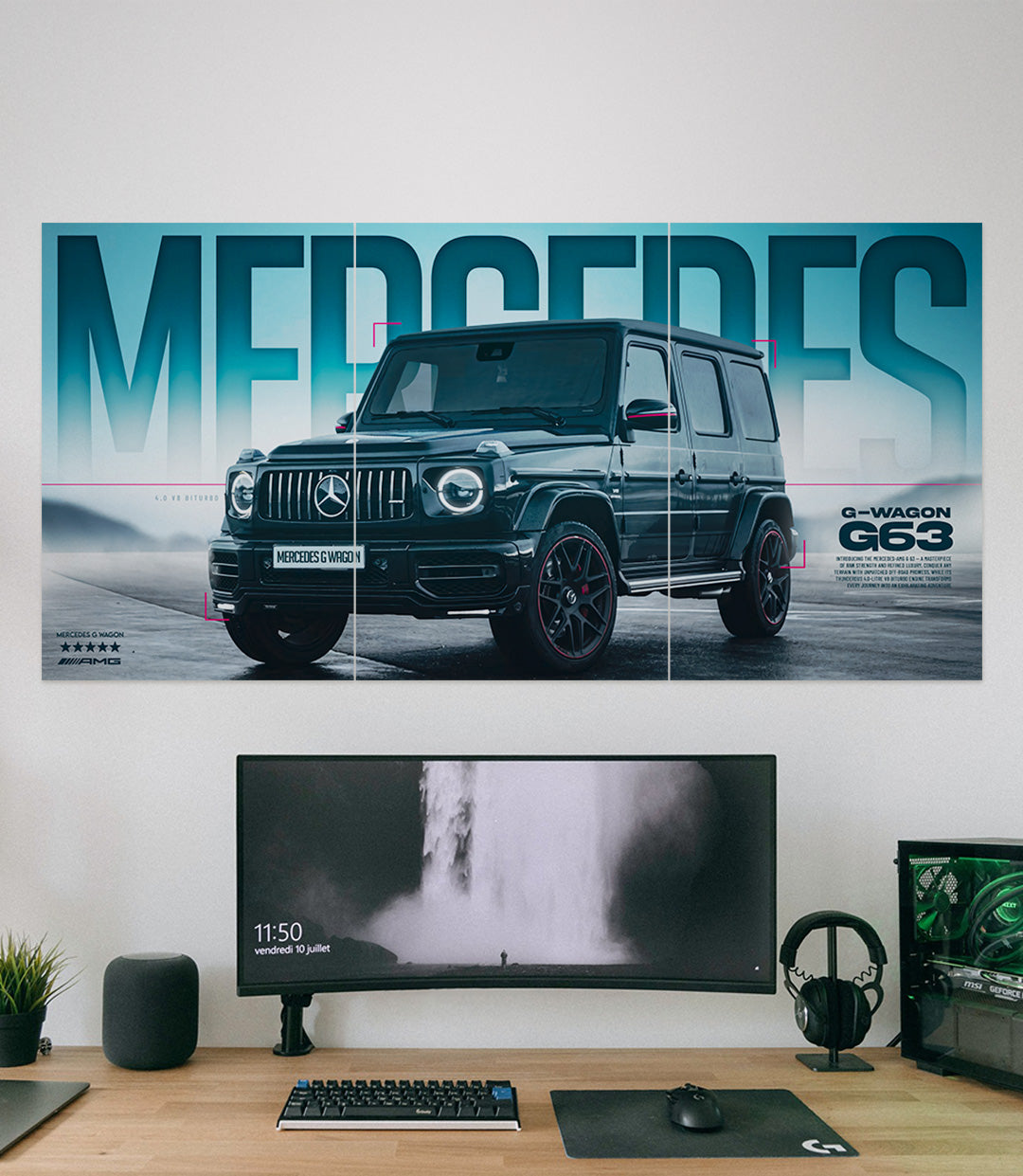 Mercedes G Wagon G63 | Car Set | 3 Piece Set