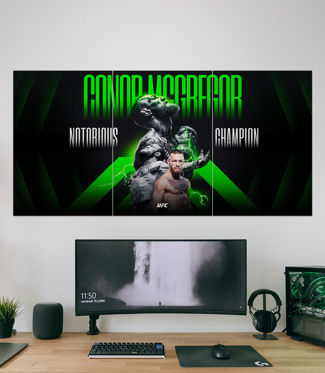 The Notorious Champion | Conor McGregor | UFC | 3 Piece Set