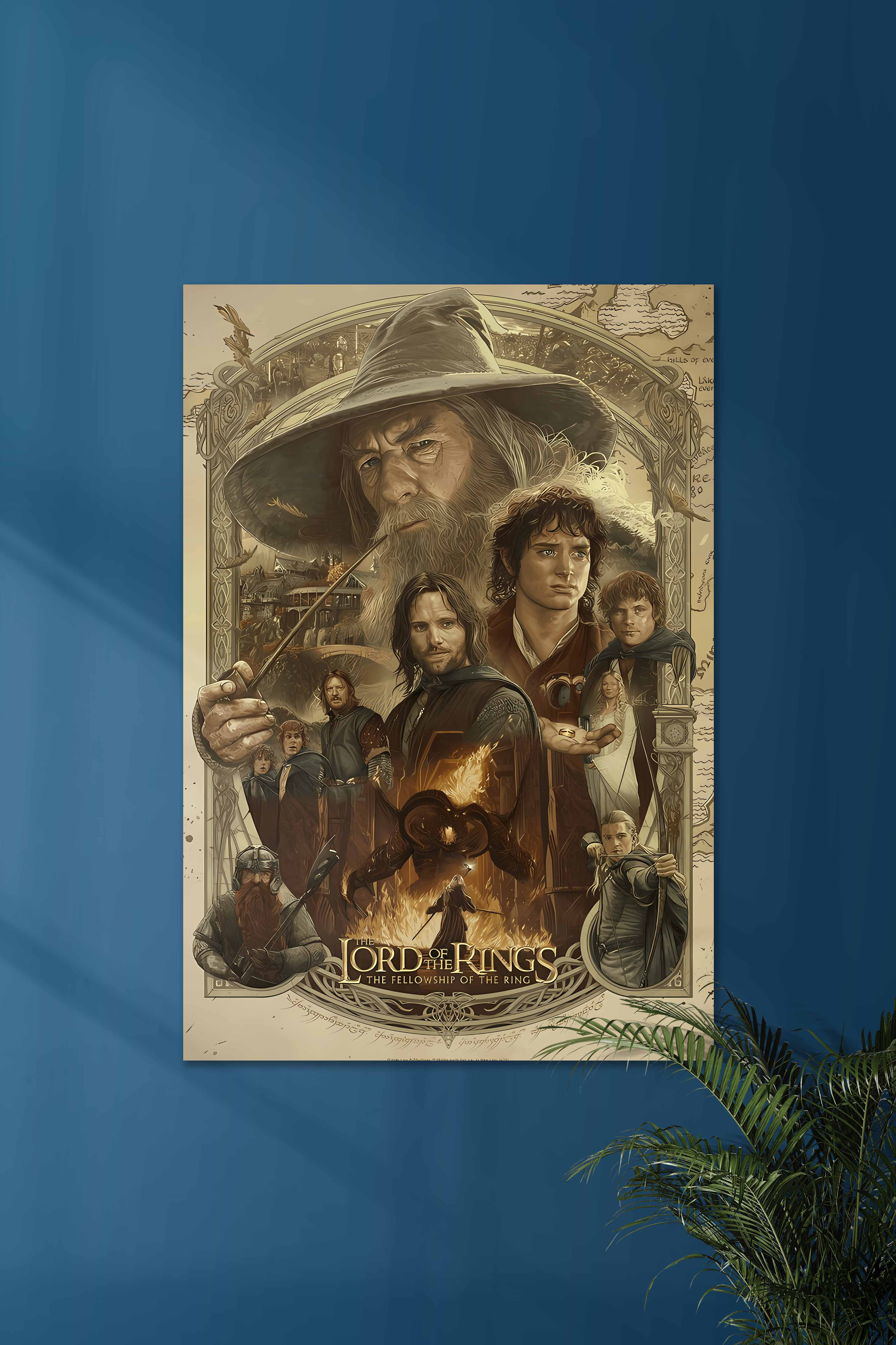 The Fellowship of the Ring | The Lord of the Rings Set#01 |  MOVIE POSTERS