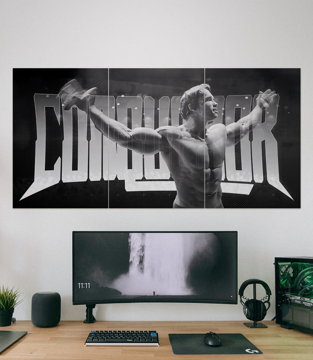 CONQUER | ARNOLD SCHWARZENEGGER | 3 Piece Set