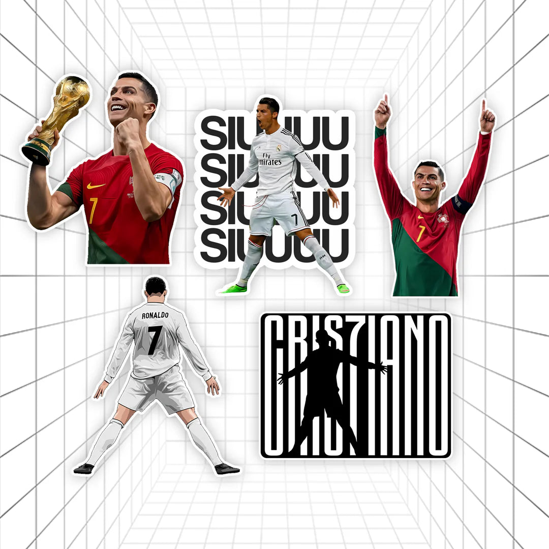 Cristiano Ronaldo #01 | Stickerized | 5 Stickers