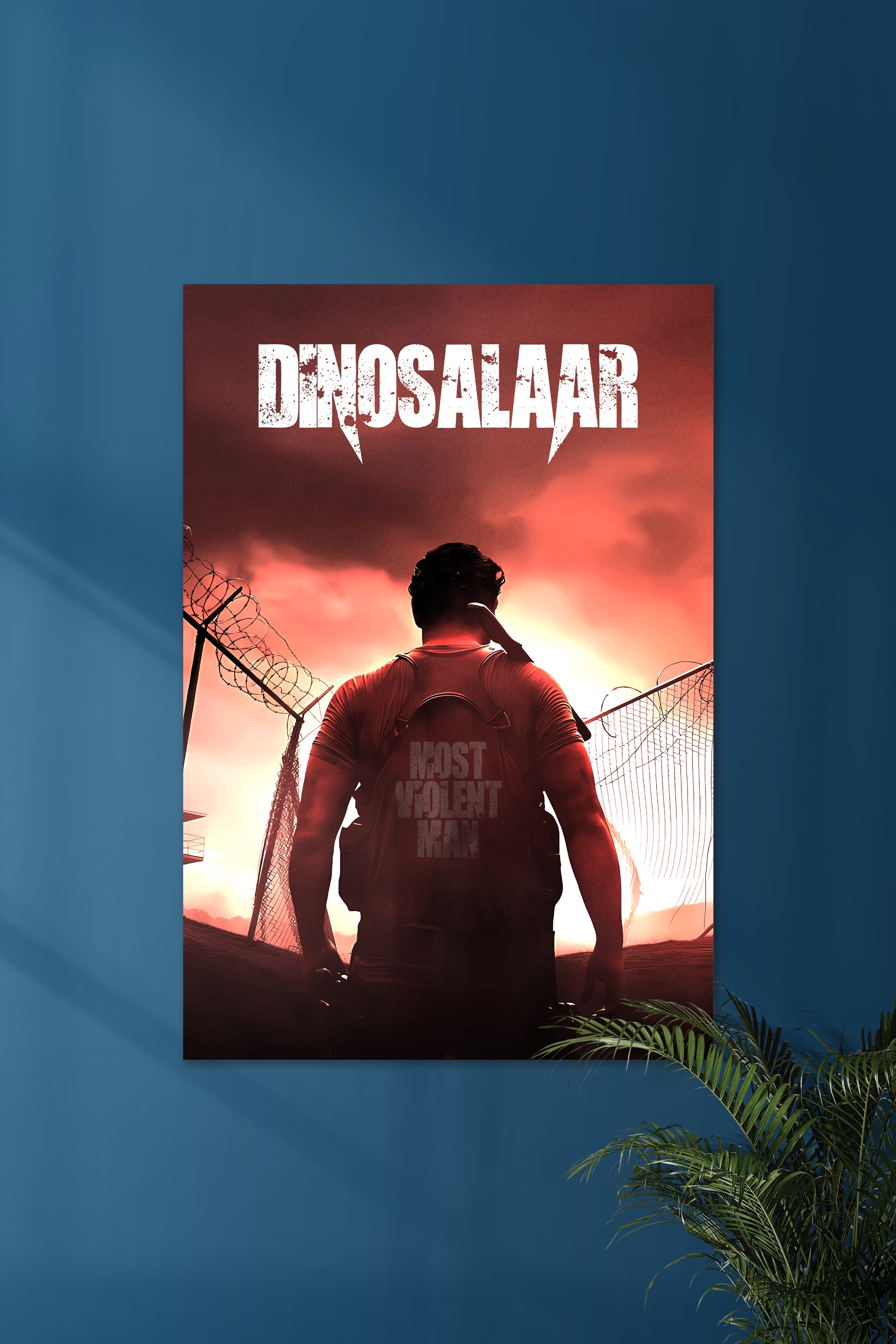 DINOSALAAR x SALAAR | PRABHAS | Indian Movie Poster