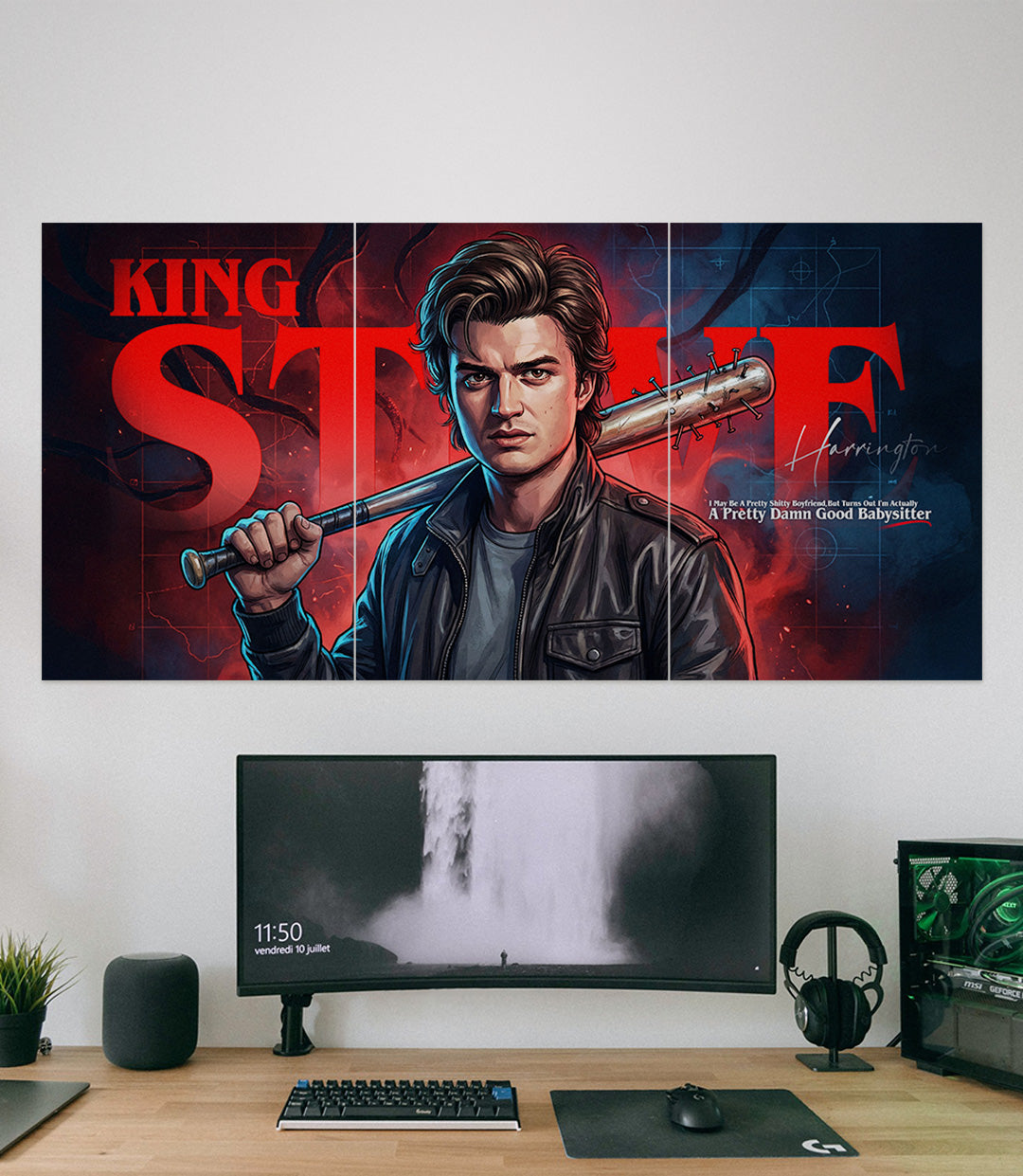 King Steve Harrington | Stranger Things #00 | 3 Piece Set