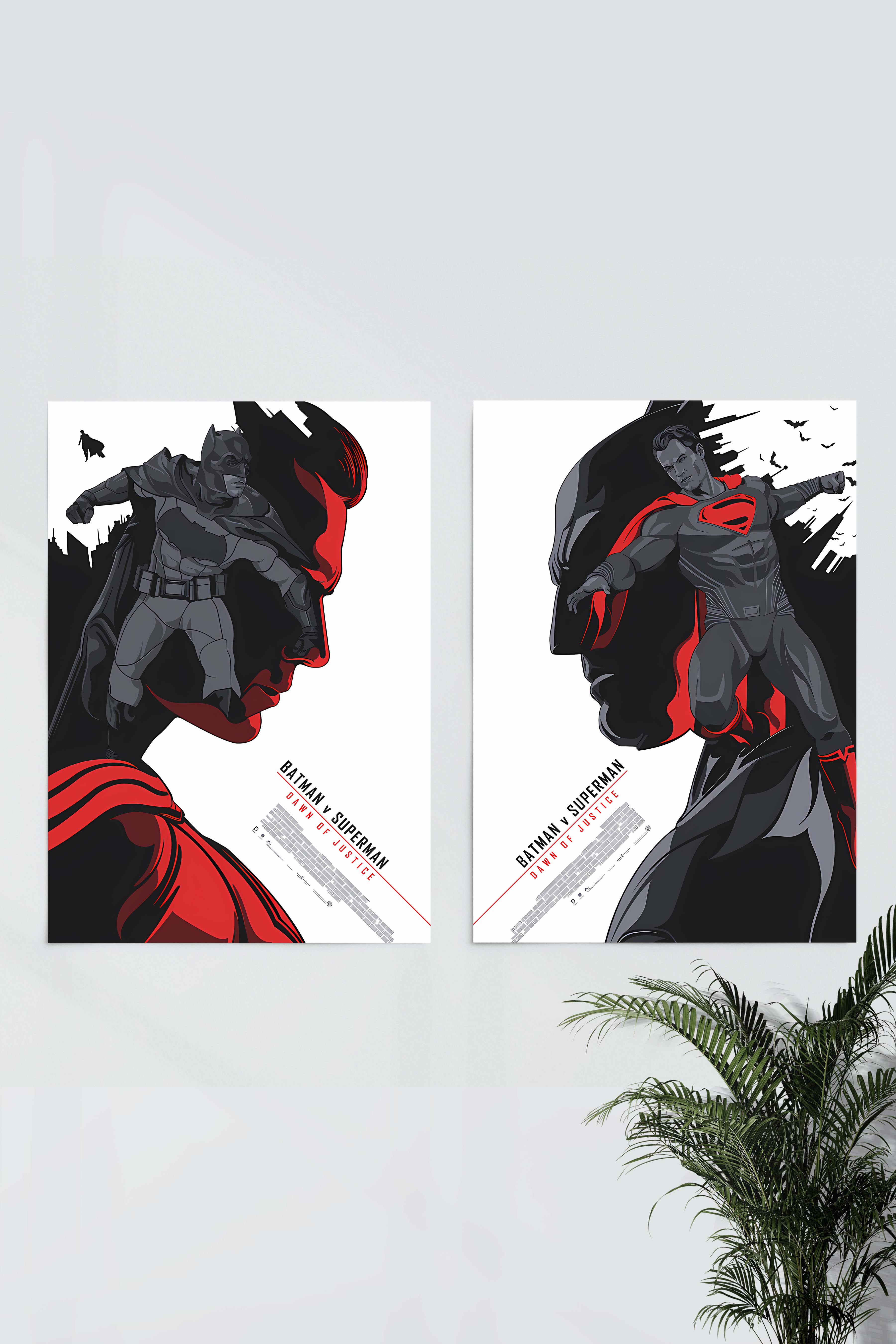 BatMan Vs SuperMan Set #01 | DCU Piece of 2