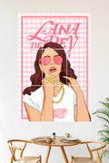 LANA DEL REY | WALL SET PIECE OF 09 | Music Artist